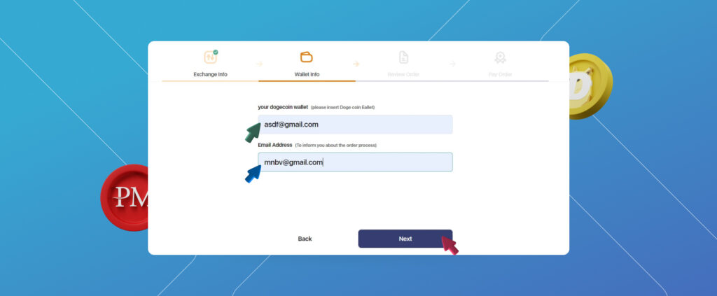 How to Buy DOGE with Perfect Money - step 2