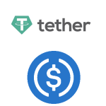 exchange USD Coin to Tether